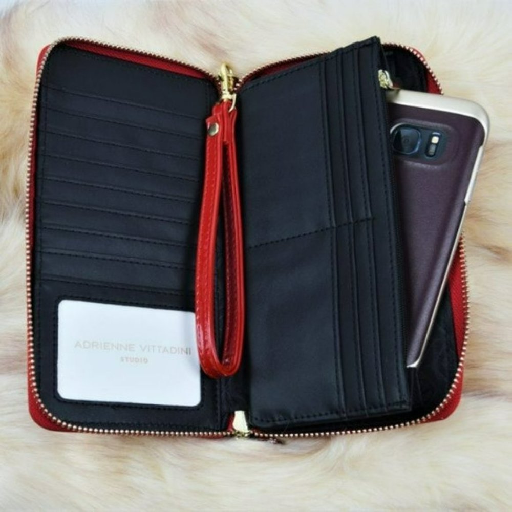 NWT AdrienneVittadini RFID Wristlet/Wallet/Phone C - Picture 4 of 6